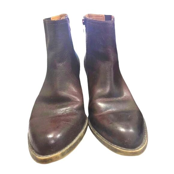 Nine West Vintage American Collection Bootie Size 8 Brown Western - Picture 3 of 13